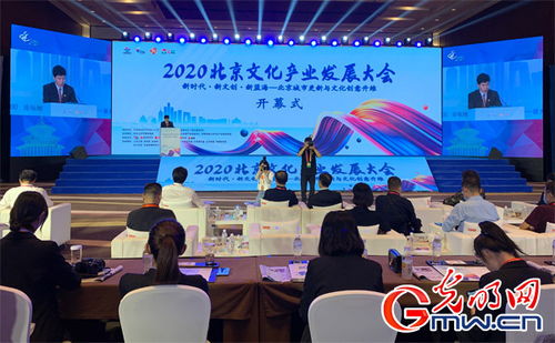 2020北京文化產業發展大會舉辦 謀篇布局 新藍海